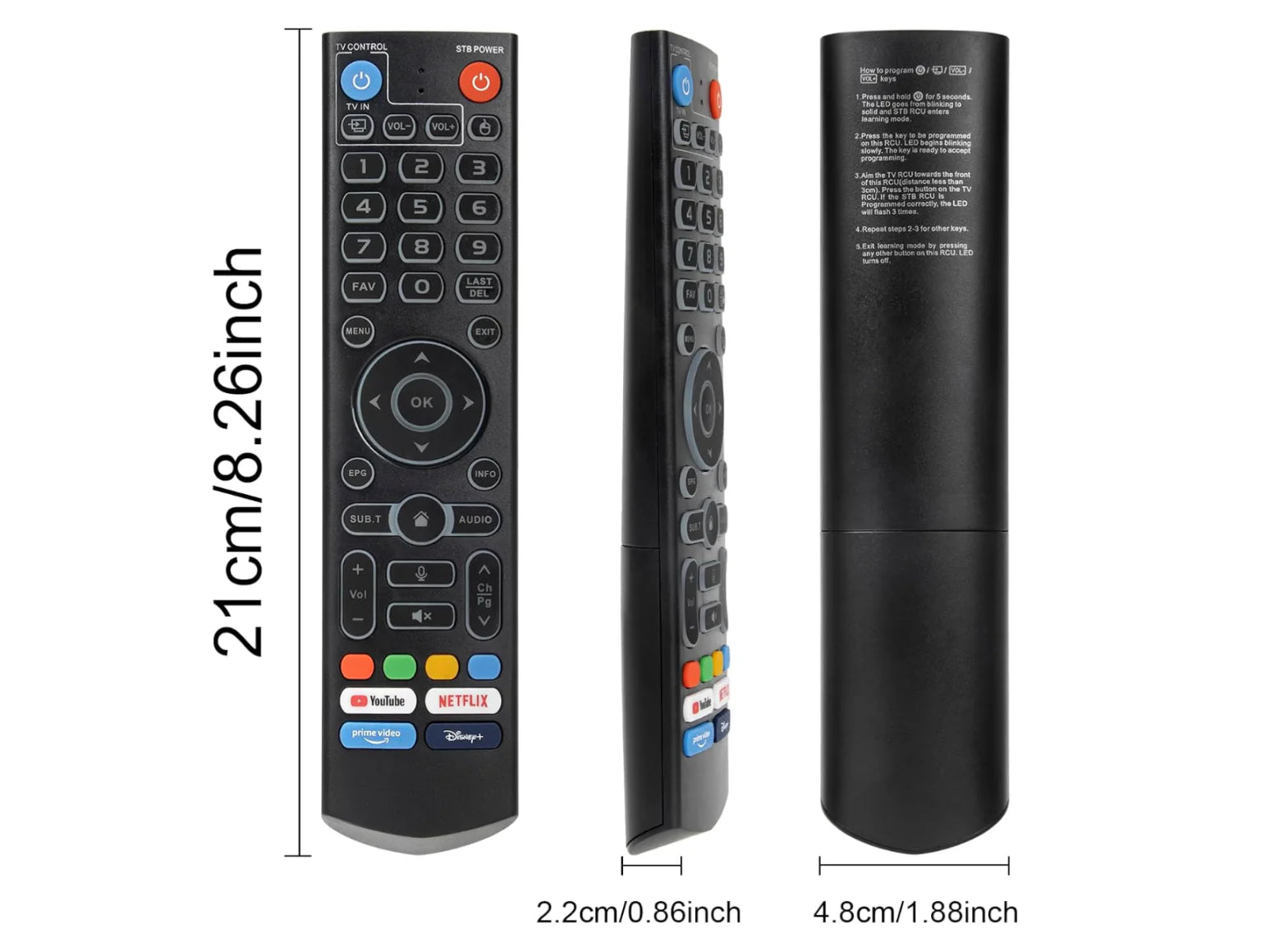 VseeBox Backlit Remote Control OEM